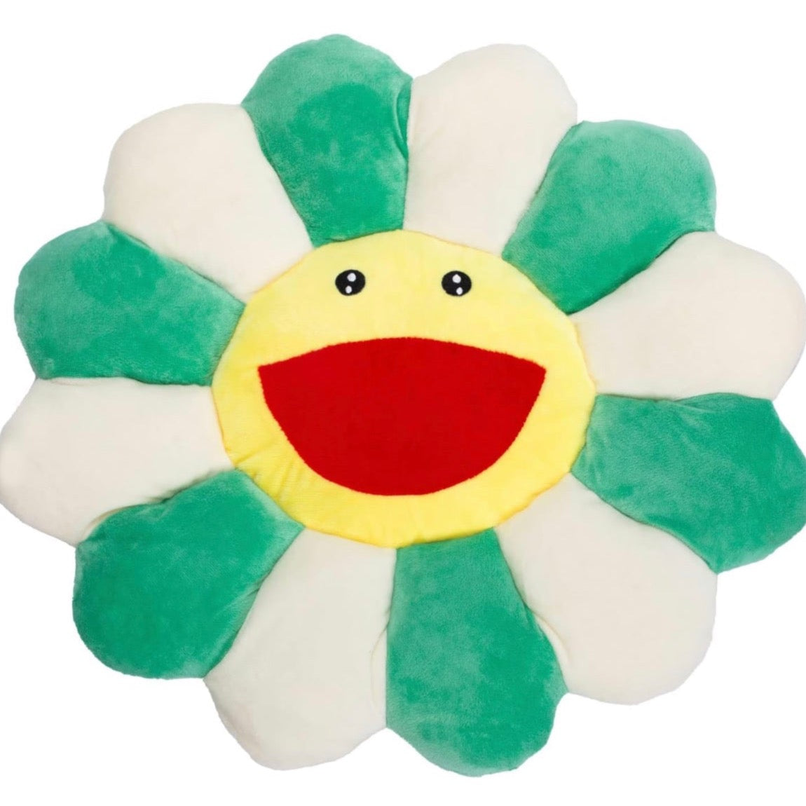 Flower Pillow Green