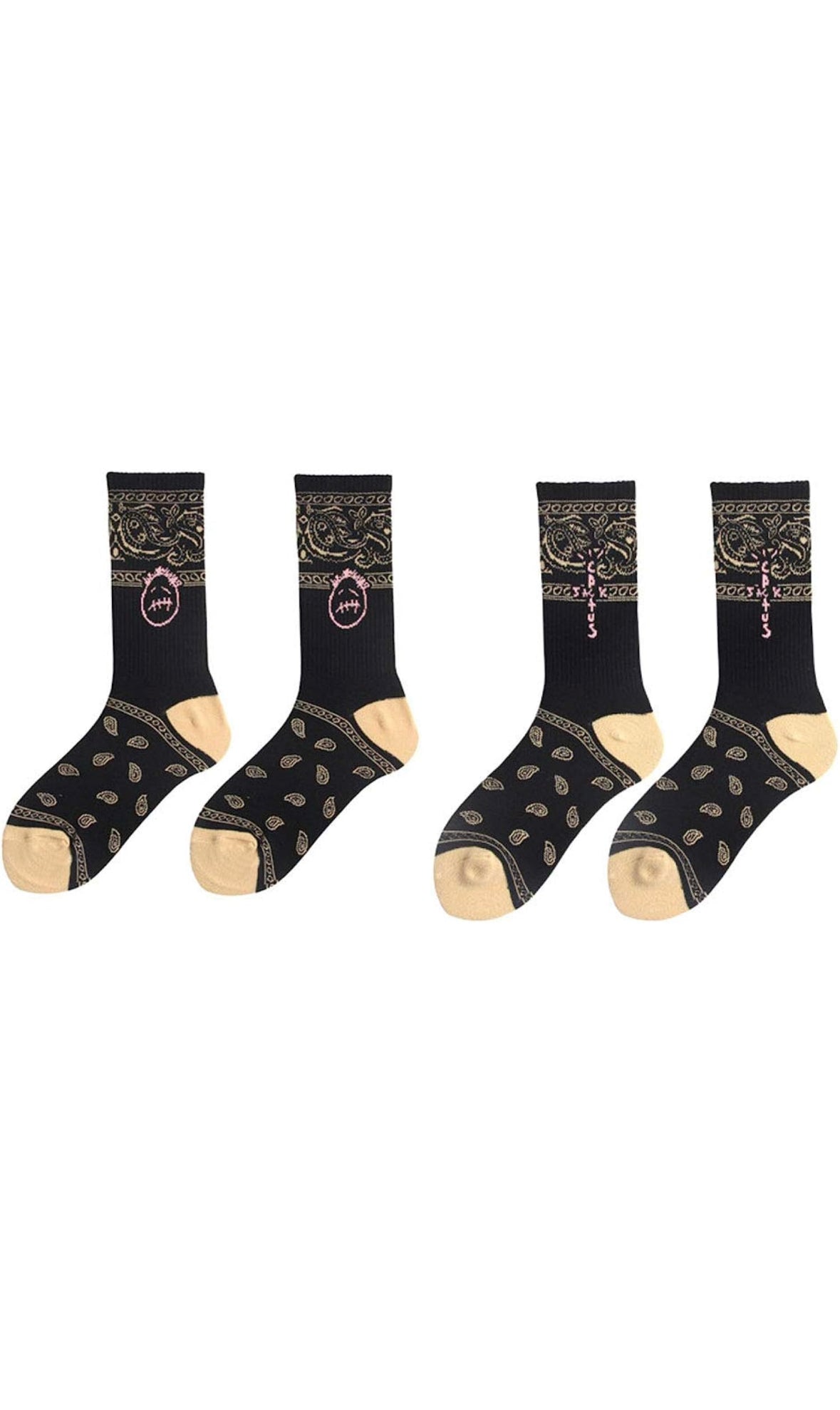 Cactus Jack Merch Socks