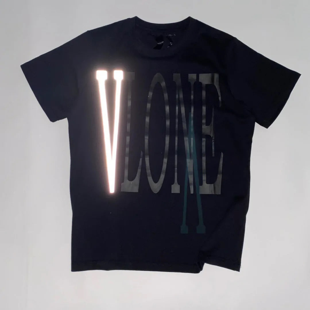 VLONE Black reflective T-Shirt