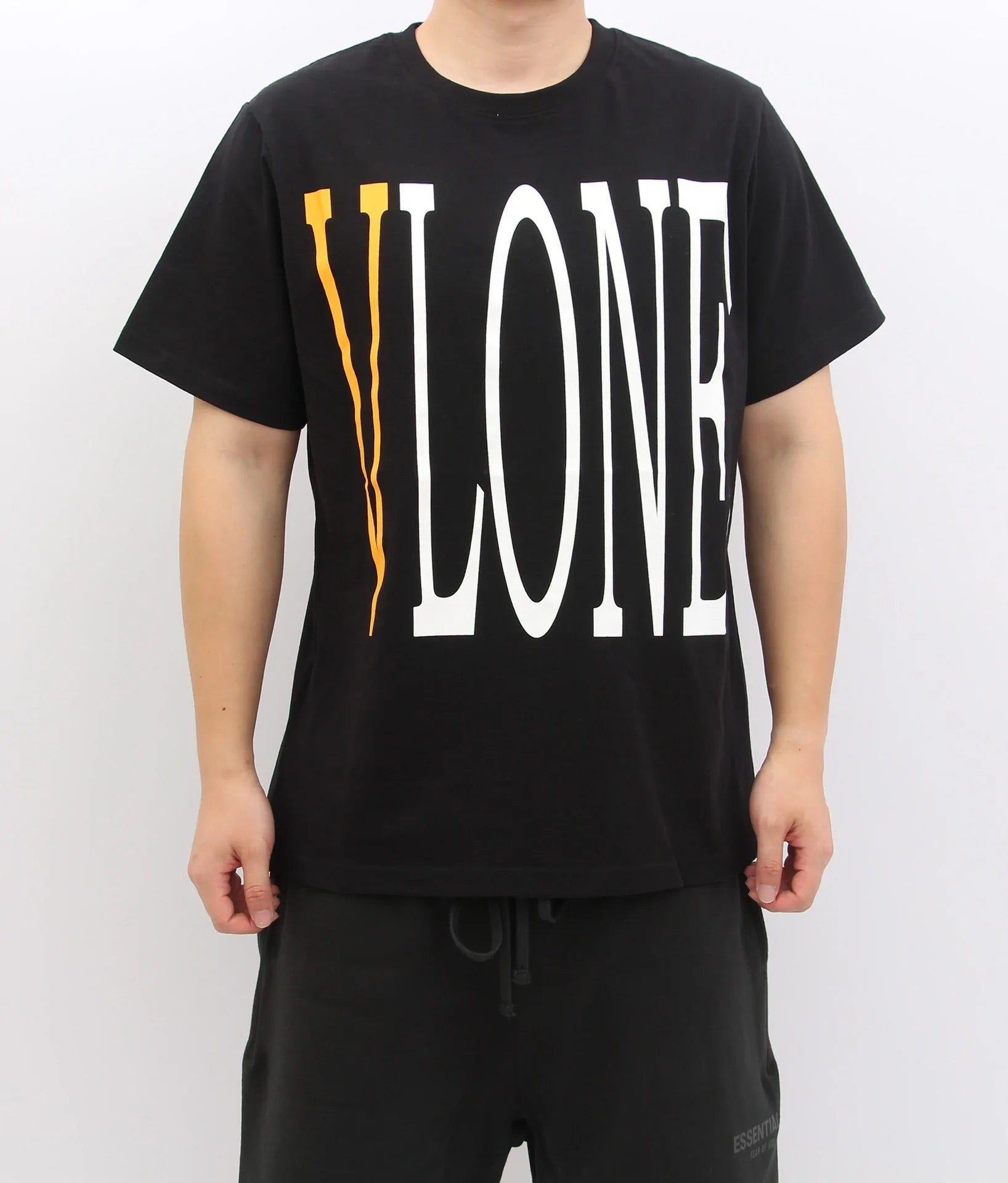 VLONE Black Yellow T-Shirt