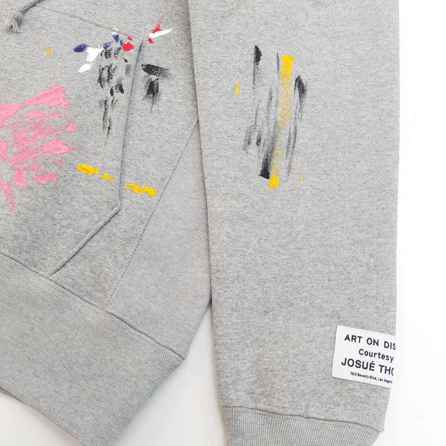 Gallery Department Splash Hoodie Grey