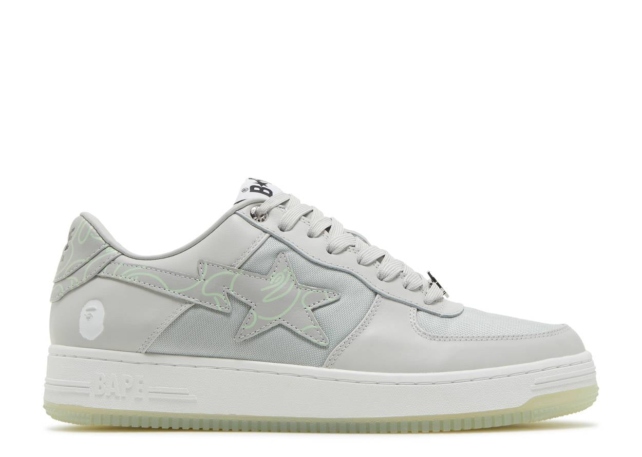 A Bathing Ape Bape Sta Low Grey