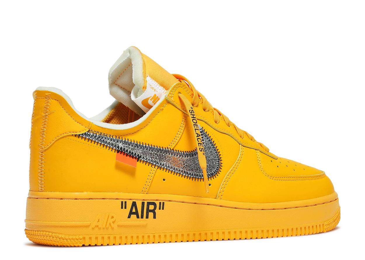 Nike Air Force Off White University Gold