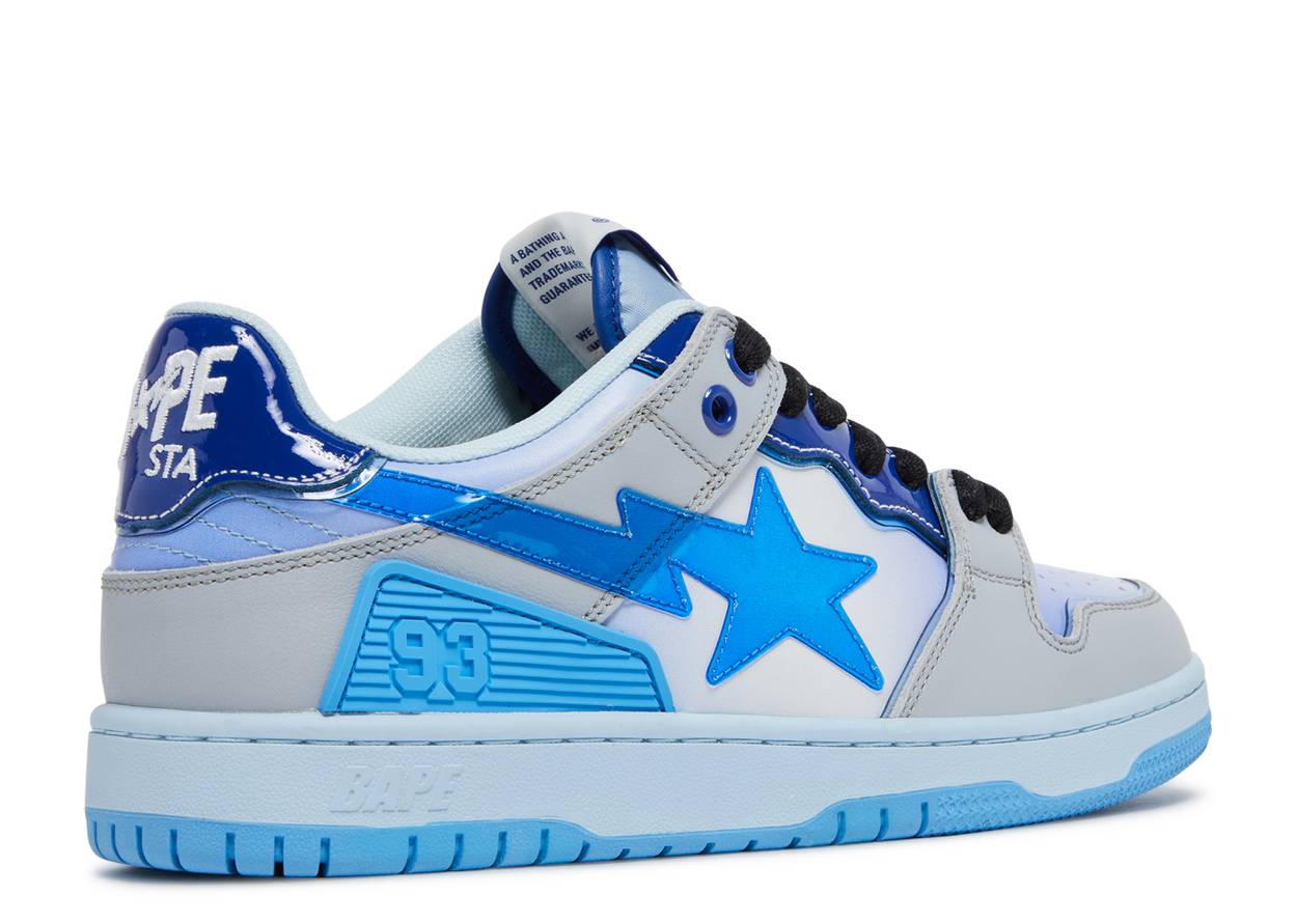 A Bathing Ape Bape Sta Low SK8 Blue