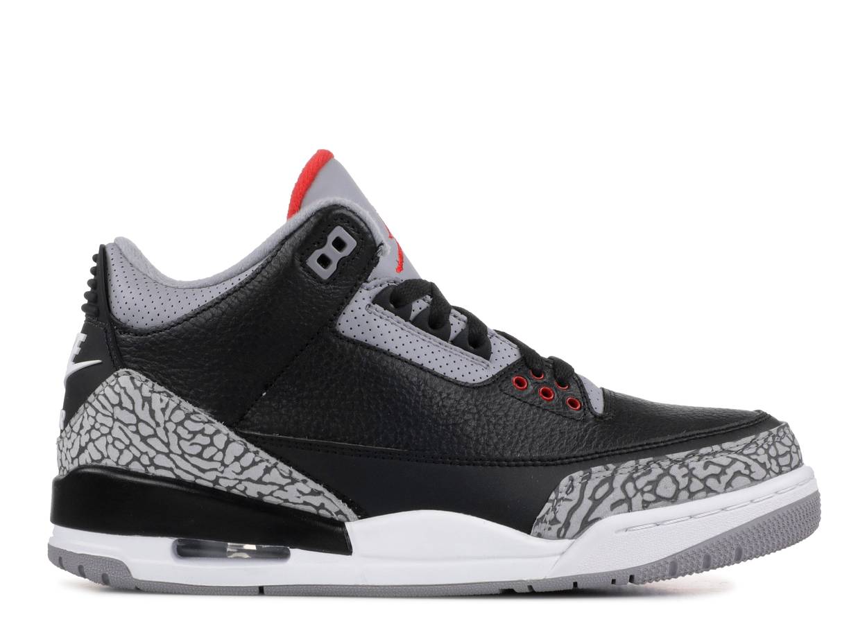 Air Jordan 3 Black Cement