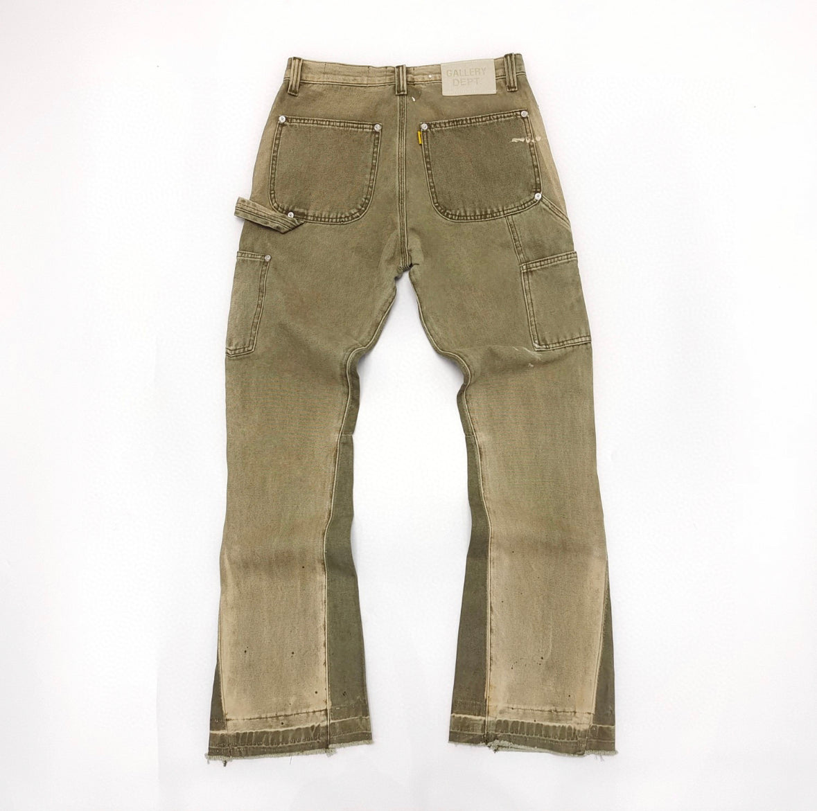 Gallery Department Flare Denim Olive