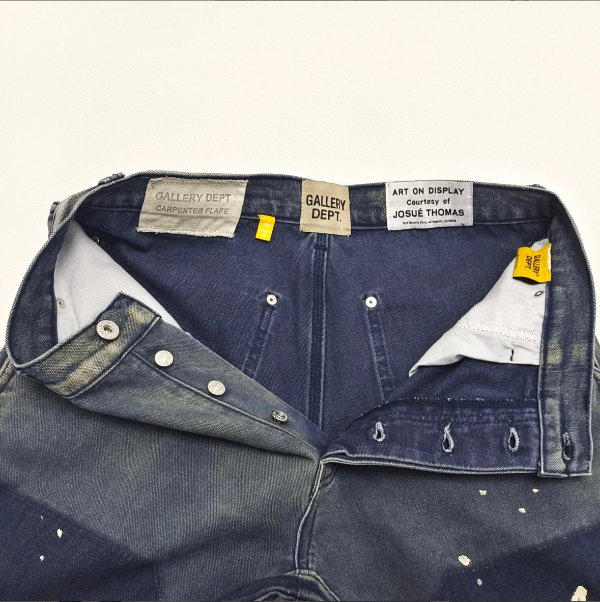 Gallery Department Flare Denim Dark Blue