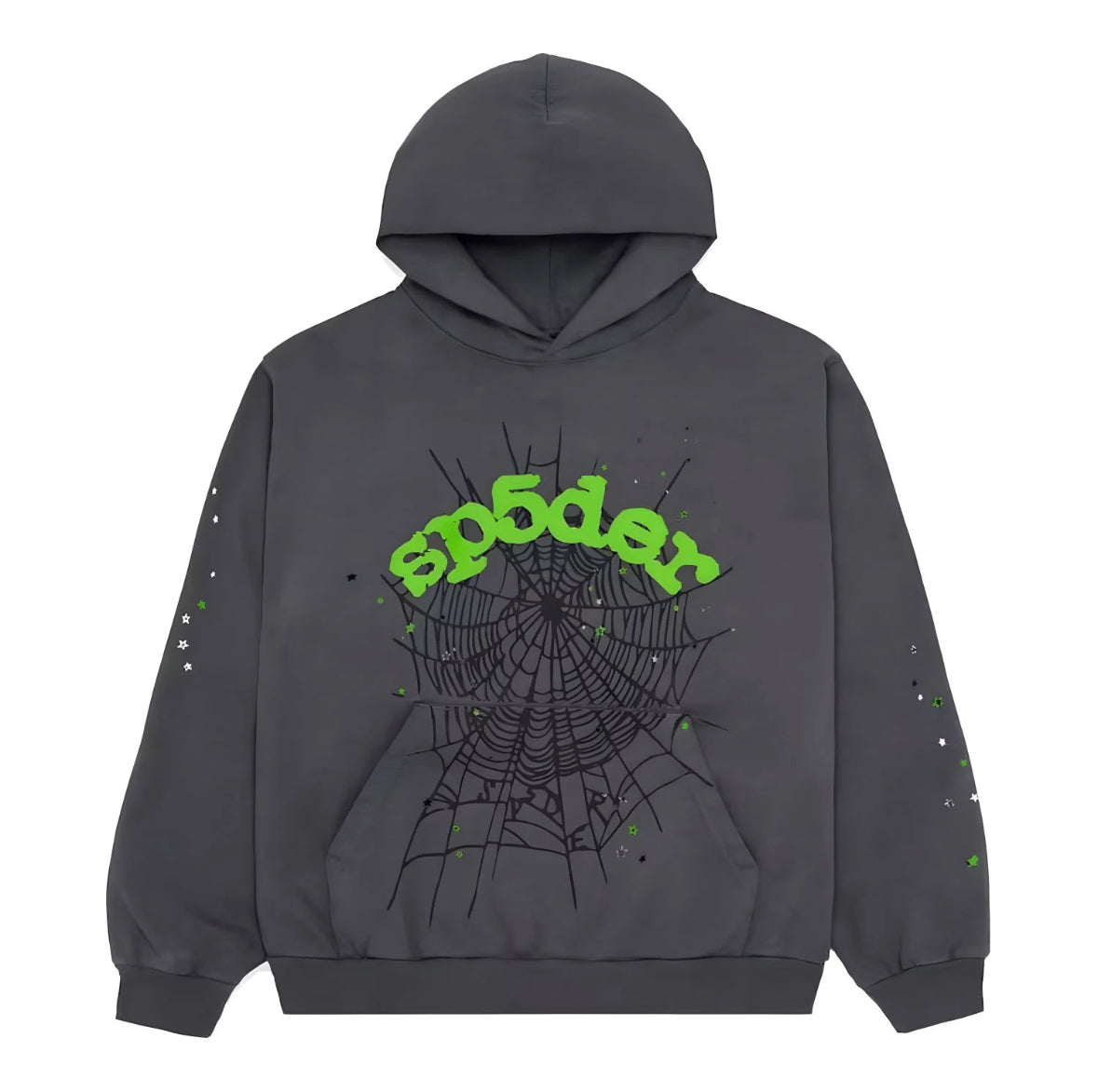 Sp5der Hoodie Grey