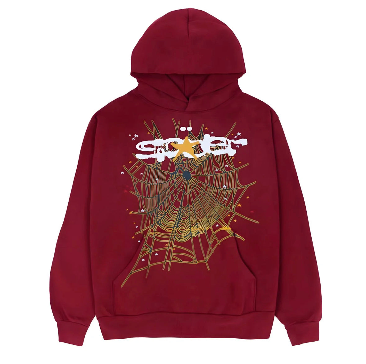 Sp5der Hoodie Red