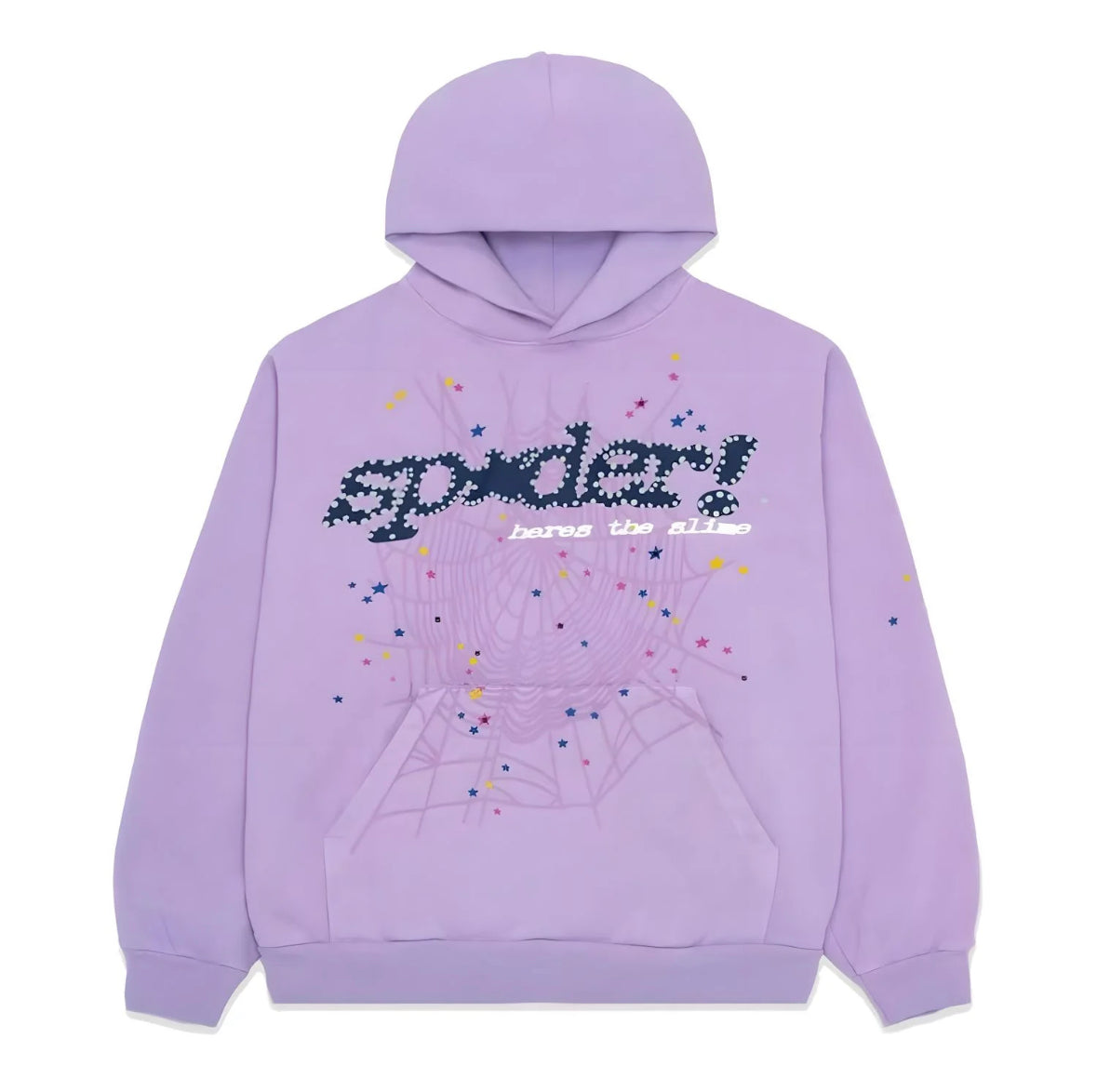 Sp5der Hoodie Lavendel