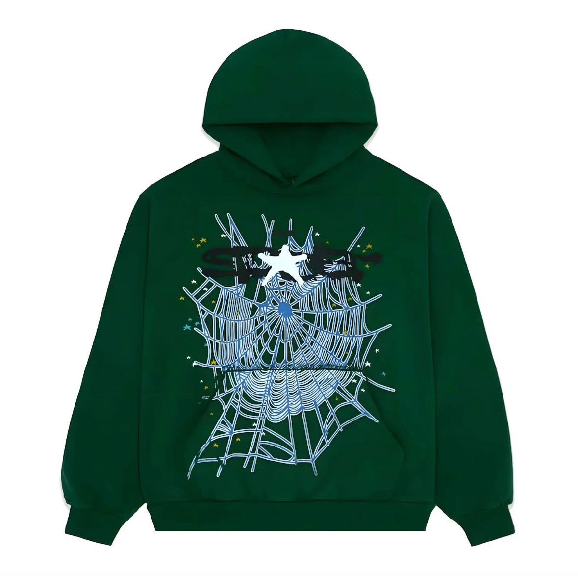 Sp5der Hoodie Green