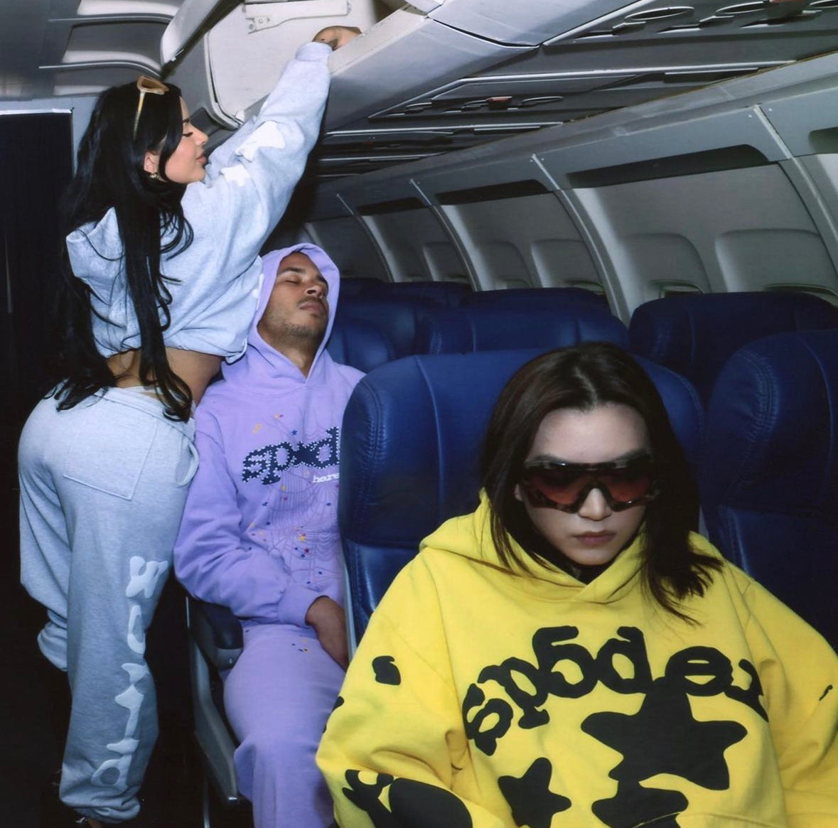 Sp5der Hoodie Yellow