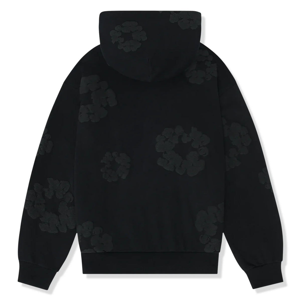 Denim Tears Hoodie Black on Black