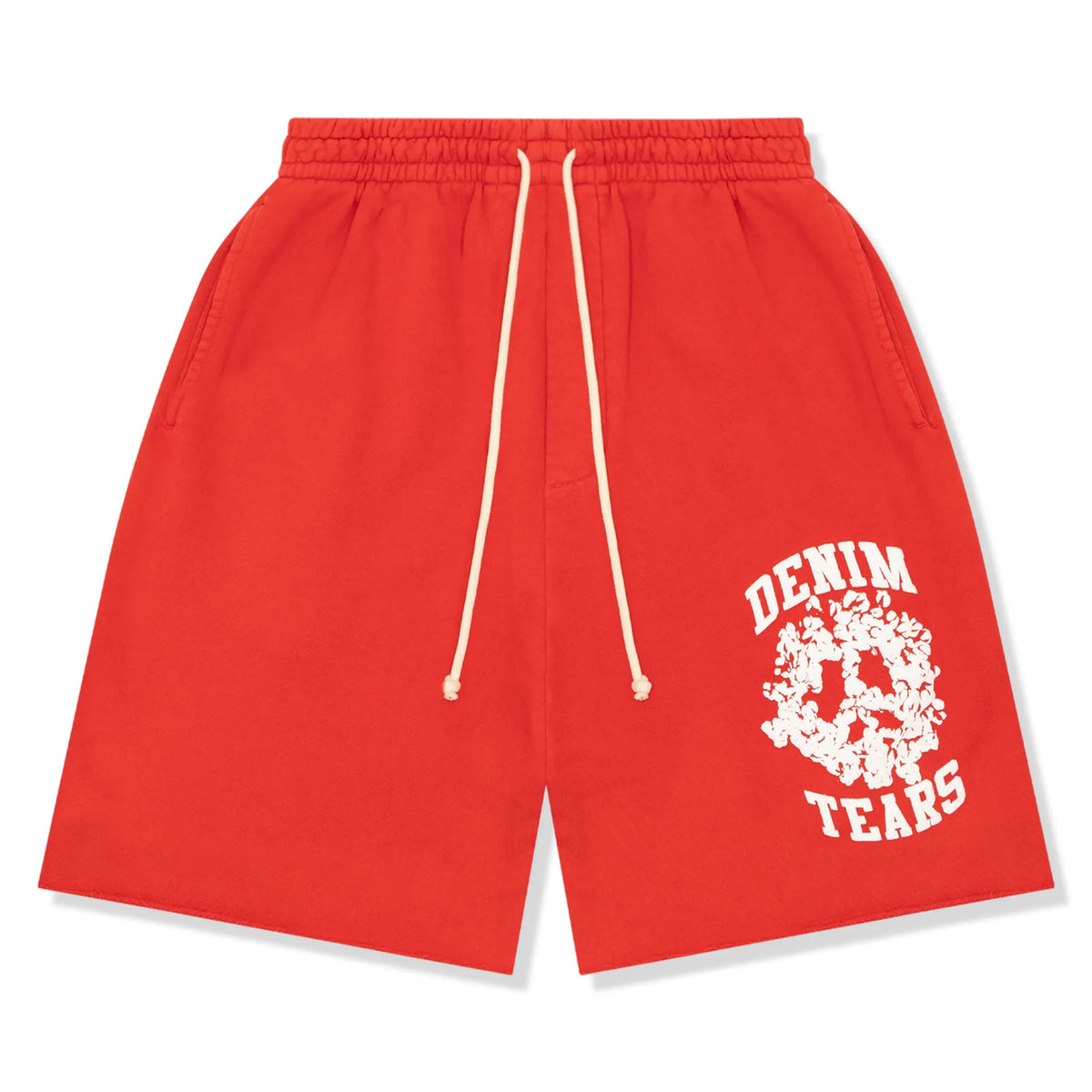 Denim Tears Shorts Red Small Logo